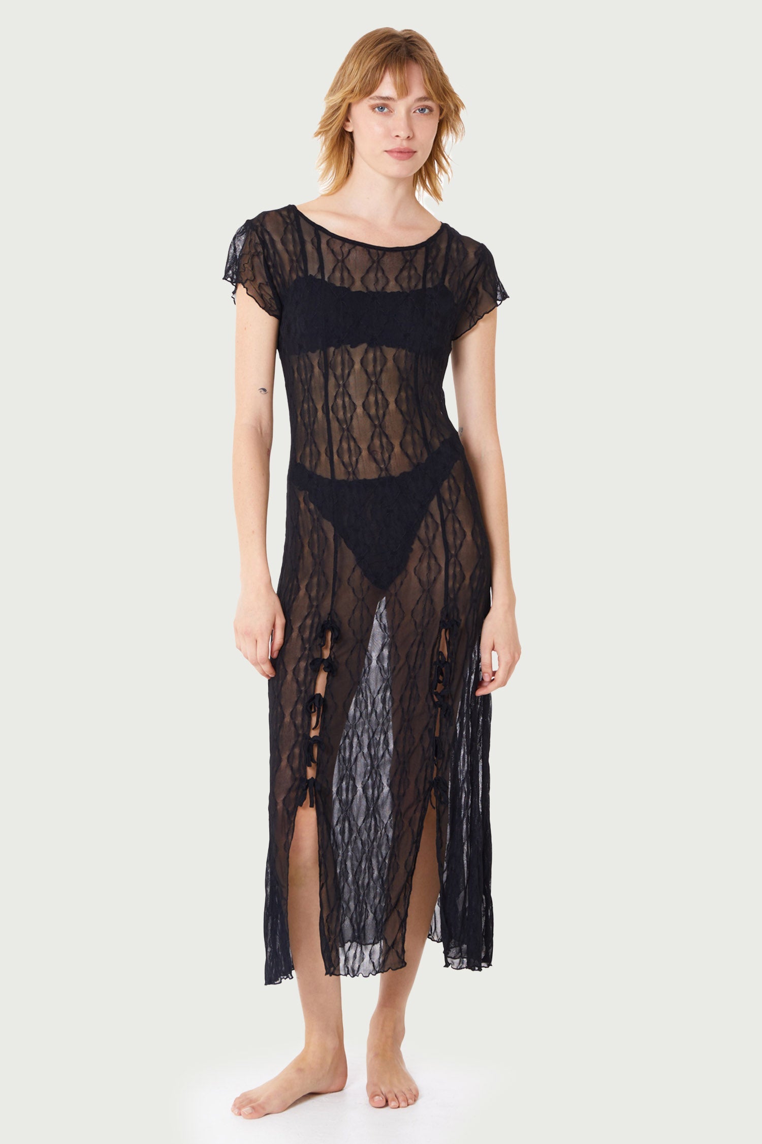 Mariposa Lace Midi Dress