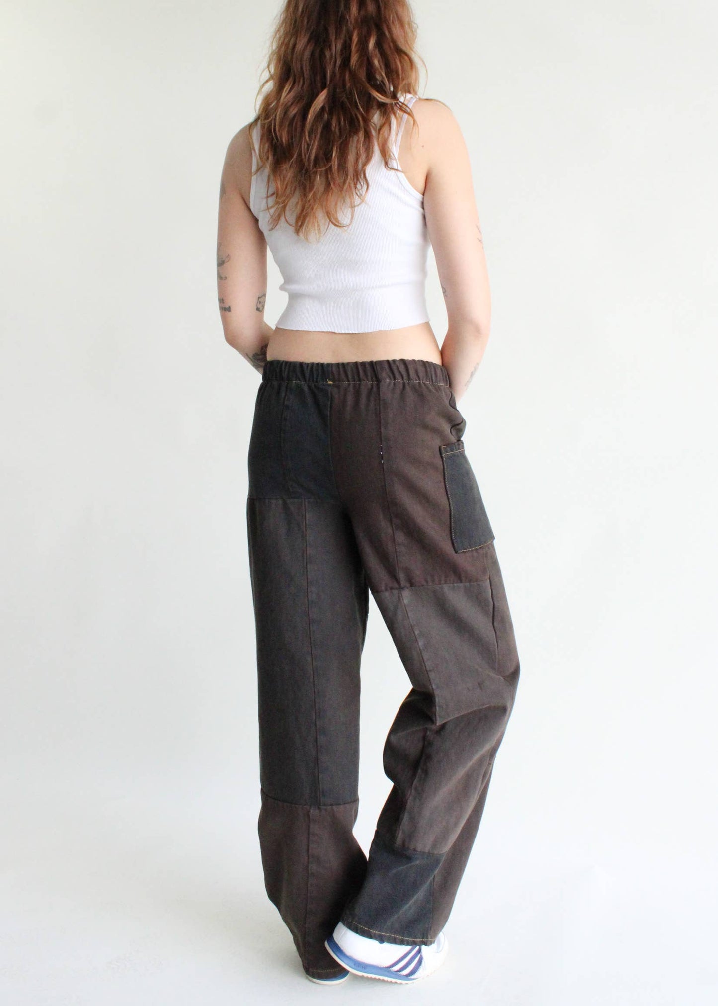 Denim Eco Pants: Blue