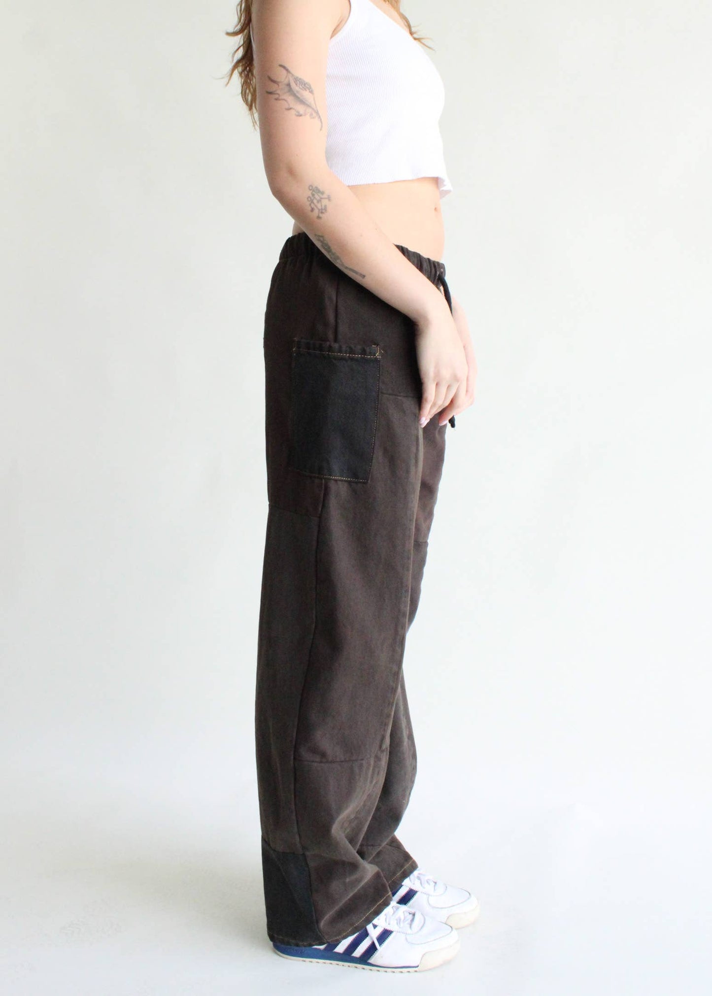 Denim Eco Pants: Blue