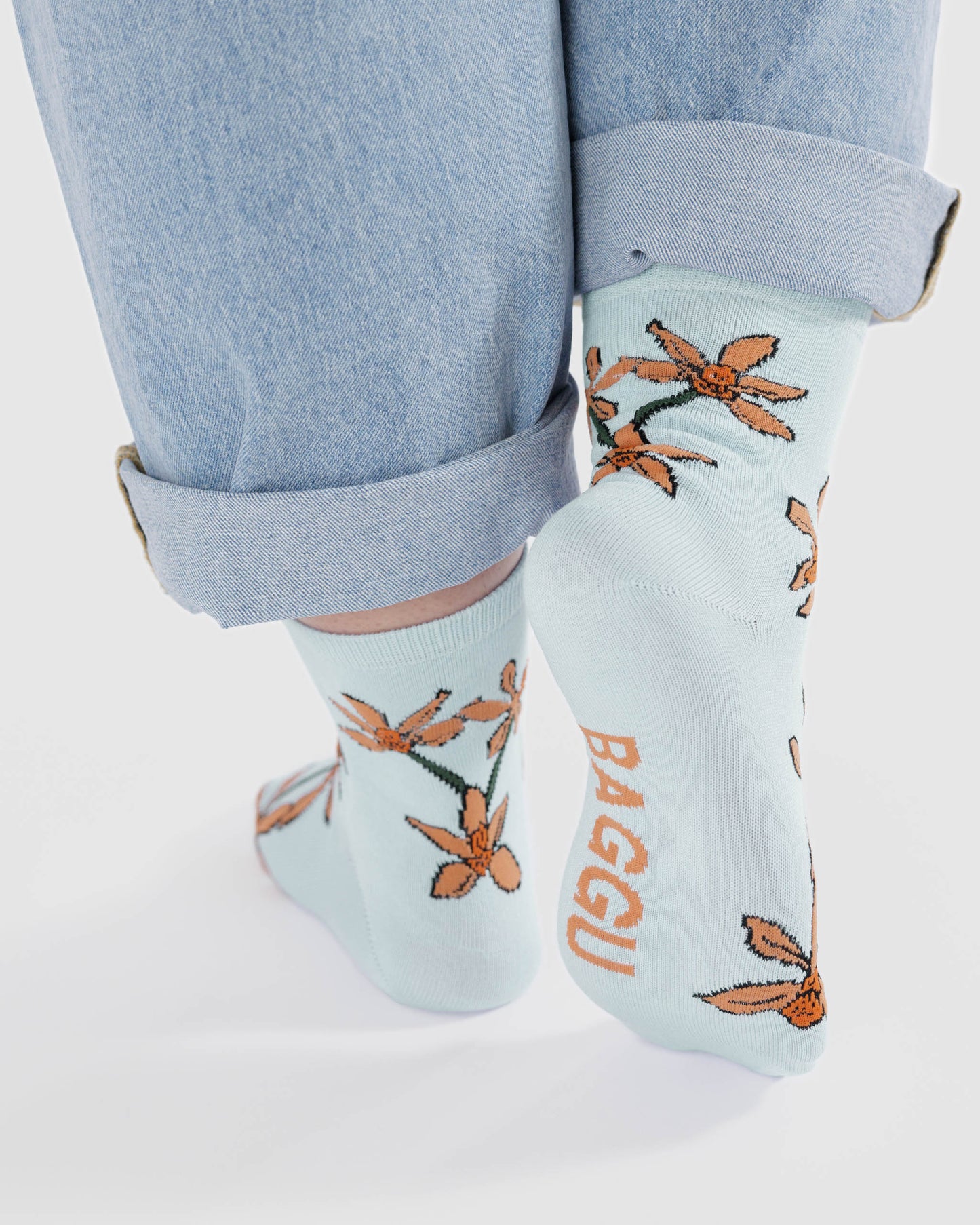 BAGGU Crew Sock - Orchid