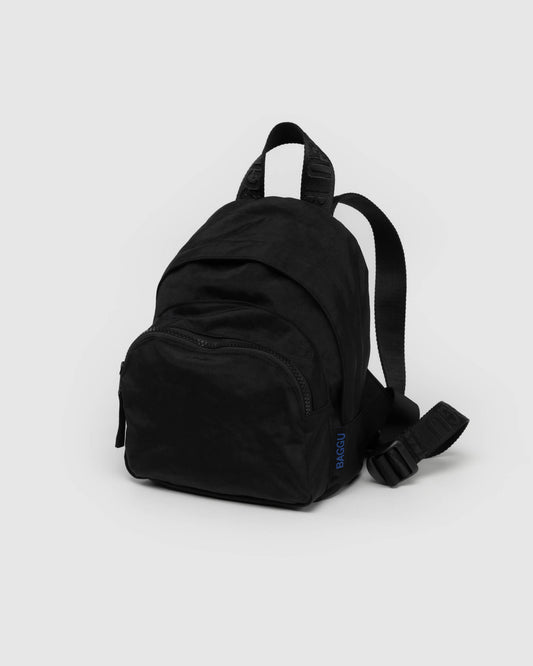 BAGGU Mini Nylon Backpack - Black