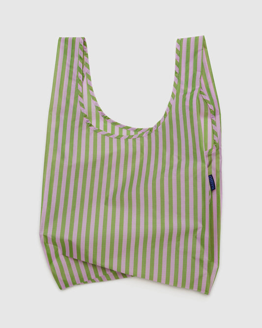 BAGGU Standard Baggu - Avocado Candy Stripe