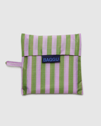 BAGGU Standard Baggu - Avocado Candy Stripe