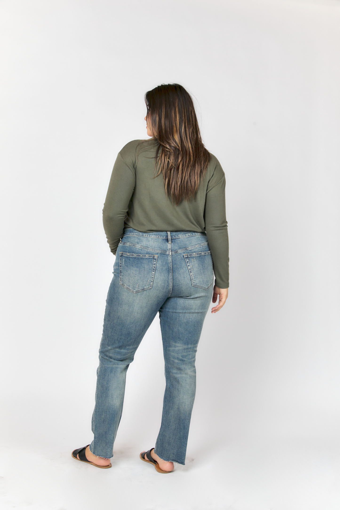 High Rise Jeans Crosby Relaxed Taper 4 Year Vintage: Standard