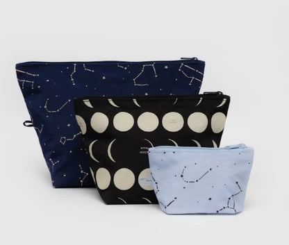 Go Pouch Set - Night Sky