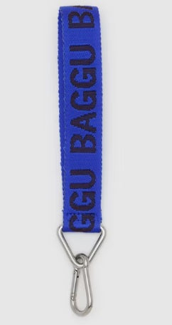 BAGGU Logo Keychain - Cobalt