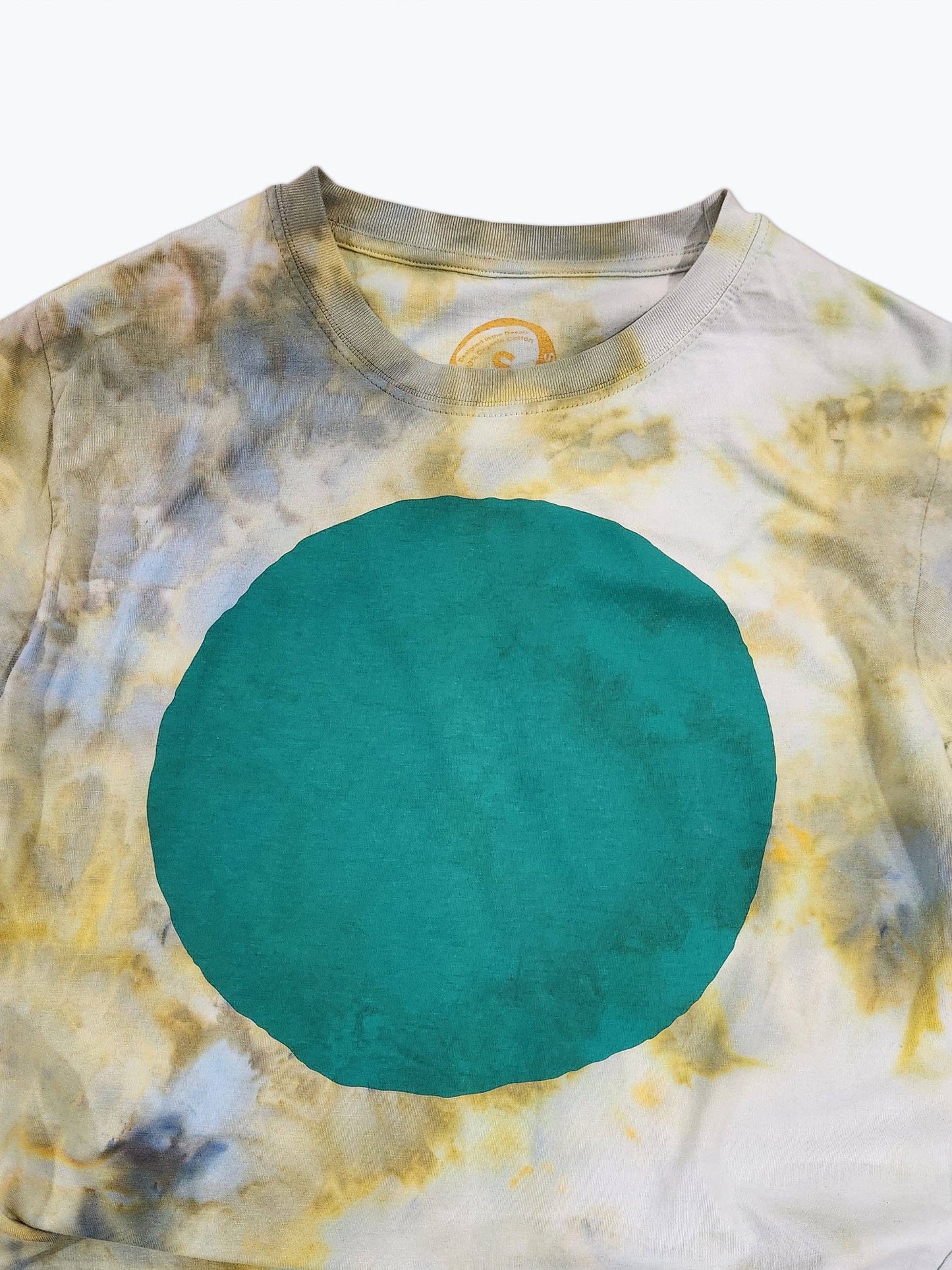 Dyed Circle Tee - Green Ice