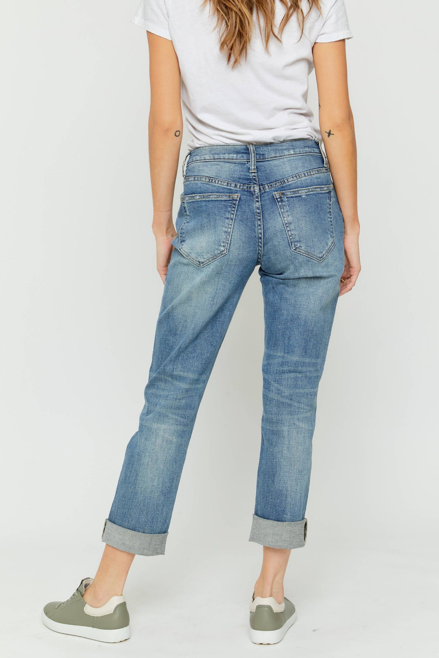 High Rise Jeans Crosby Relaxed Taper 4 Year Vintage: Standard