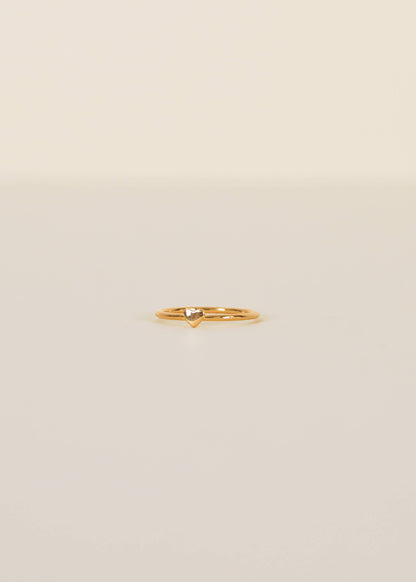 Gold Heart Ring