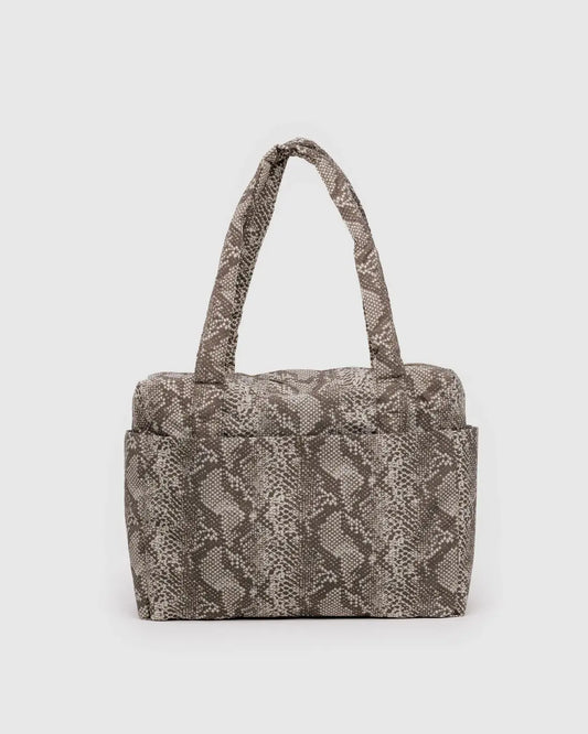 BAGGU Small Cloud Carry On - Snakeskin